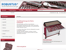 Tablet Screenshot of kraftwerk-qualitaetswerkzeuge.de